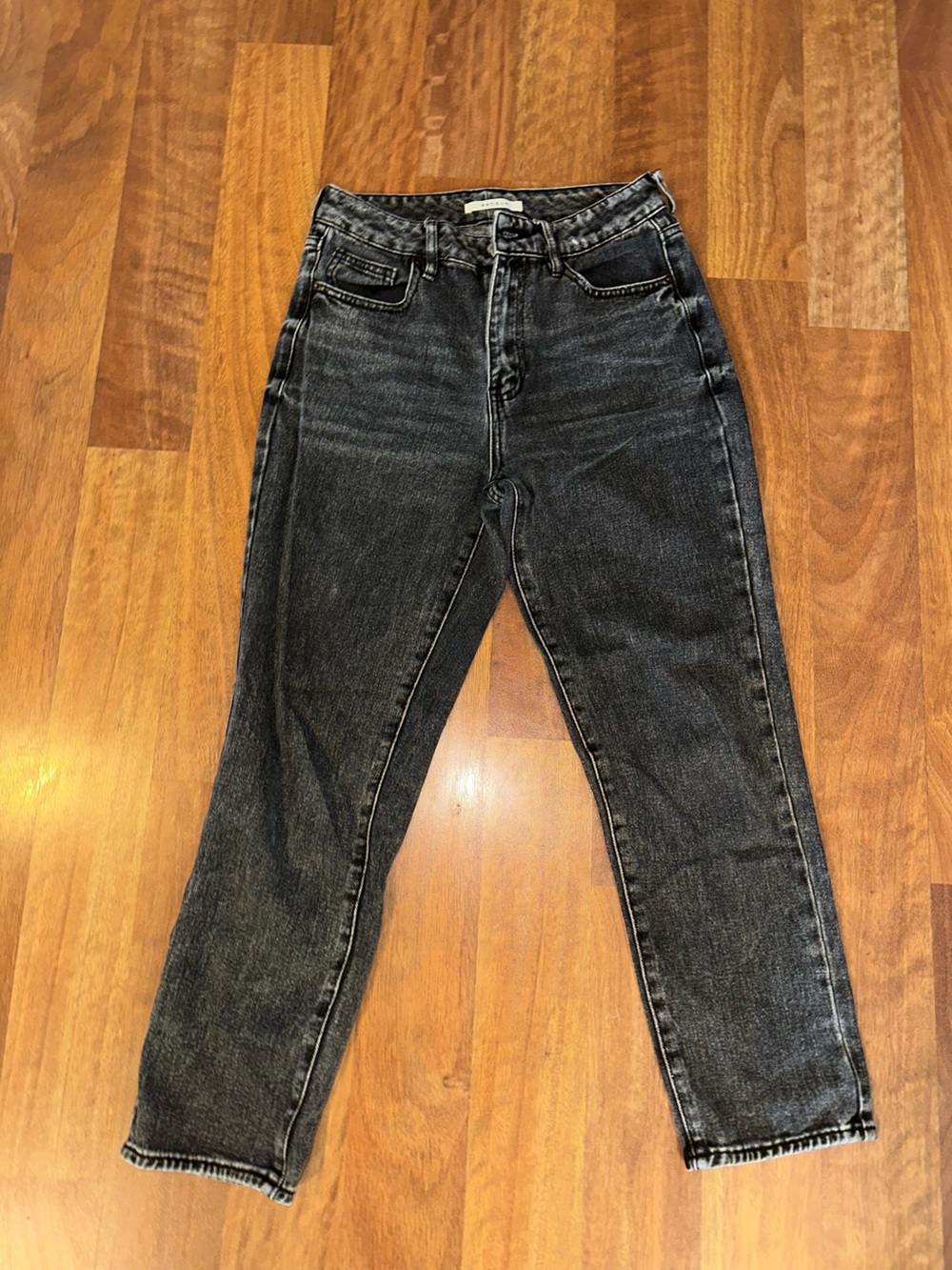 Women’s PacSun Black Washed Jeans - Mom Style